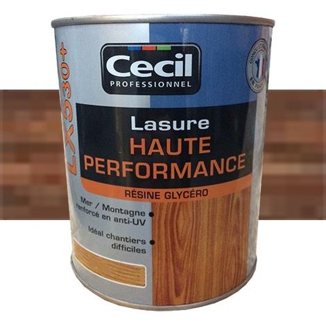 Lasure Haute Performance CECIL LX530+ Noyer 1 L