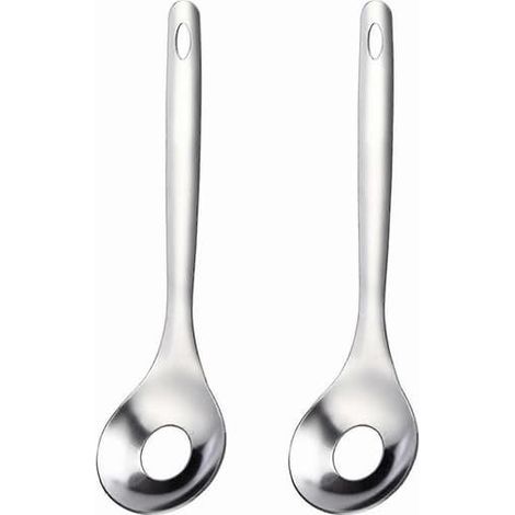 Cuillère à boulettes de viande en acier inoxydable (2 ou 3 pièces), éplucheur cactus pour la cuisine, facile à nettoyer, compatible lave-vaisselle, outil d'épluchage manuel efficace avec poignée (lot (1/5)
