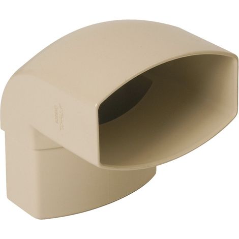 Codo bajante blanco 87º - RIUVERT