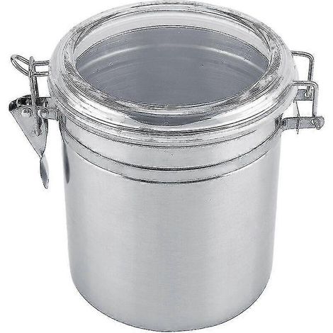 Boîtes de rangement en acier inoxydable pour café, bocaux et boîtes de cuisine sous vide (1/5)