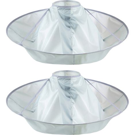 1 Cape de coiffure parapluie, ajustable, polyester et nylon, pliable, pour salon de coiffure et barbier