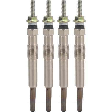 Glühkerzen, 4 Stück/Set, Universal-Glühkerzen, Diesel-Glühkerzen, kompatibel mit Focus, Transit, C-Max und anderen Kfz-Ersatzteilen (1/4)