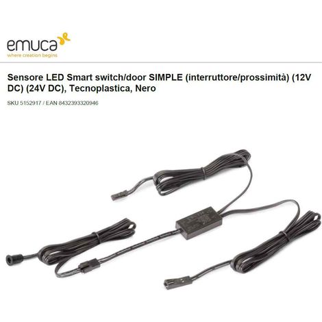 KIT SENSORE LED SMART RETROANTA (PROSSIMITA') SINGOLO PER 1 PORTA EMUCA (1/3)