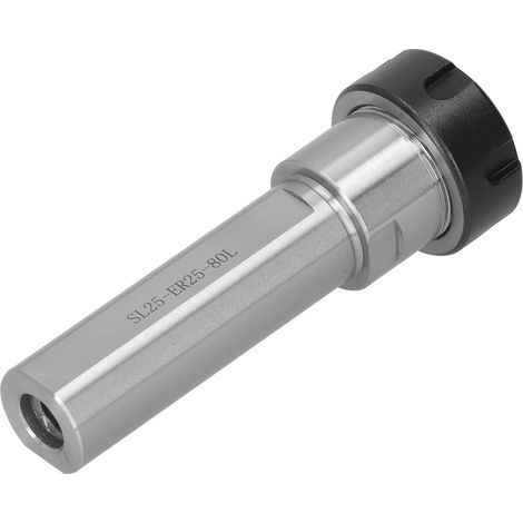 ER25 Spannzangenfutter mit geradem Schaft SL25-ER25-80L für CNC-Drehmaschinen und Gewindeschneidwerkzeuge (1/5)