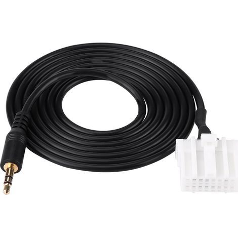 Autoradio-Aux-Kabeladapter 3,5-mm-Klinkenstecker CD-Schnittstelle für Mazda 2 3 5 6 2006-2013 (1/5)