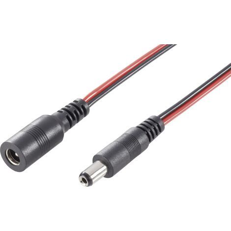 Rallonge basse tension TRU COMPONENTS 1582299 - 5.5 mm 2.5 mm 5.5 mm 2.5 mm 1 pc(s) S655001 (1/3)