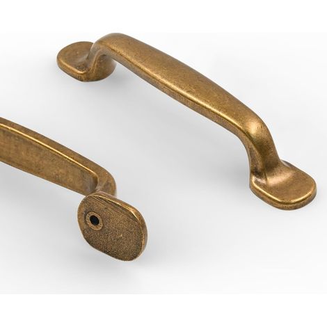 Lot De 10 Poignee De Meuble Cuisine Entraxe 96mm Rétro Bronze Poignée Meuble Cuisine Poignées Pour Placards Poignet De Porte Cuisine Alliage De Zinc Poignet Meuble Cuisine (1/5)