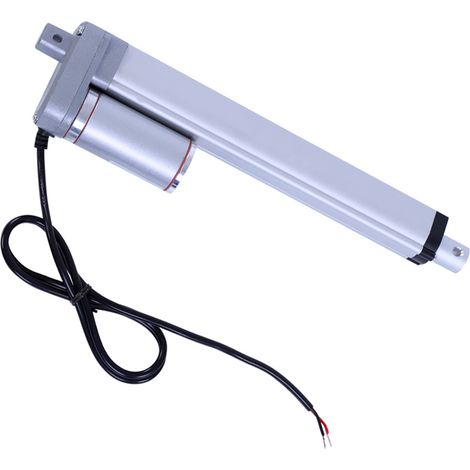 Moteur électrique linéaire 12V 1500N, course 200-750mm avec support (200mm) pour vérin de levage (1/5)