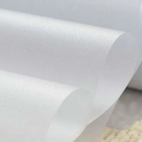 Film pour vitres 90 x 300 cm – Film électrostatique opaque avec protection UV – Protection de la vie privée pour bureau, cuisine, salle de bain (1/3)