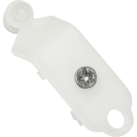 Gardinia Roller für Paneelwagen weiß, 2 Stück Flächenvorhänge