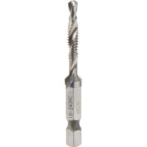 Impact prêt 10–24 UNC perceuse robinet, 1/10,2 cm Capacité (1/5)