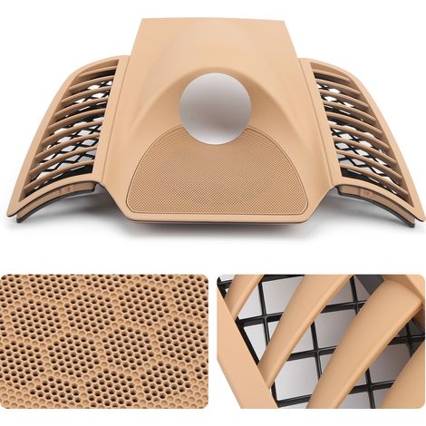 Cache supérieur d'horloge de tableau de bord 958 552 189 01, garniture de tableau de bord compatible avec Cayenne 2011-2017, beige (1/5)