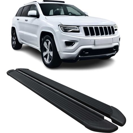 OMAC Trittbretter für Jeep Grand Cherokee 2011-2021 Alu Schwarz (1/5)
