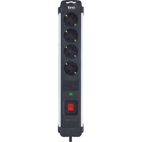 TM Electron TMUAD404 Steckdosenleiste schwarz 4 Schuko-Steckdosen (1/3)