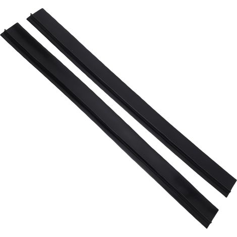Cache-fente silicone réutilisable anti-huile anti-graisse pour plaque cuisson four électroménager meuble plan de travail 5.7x63.5 cm lot de 2 (1/5)