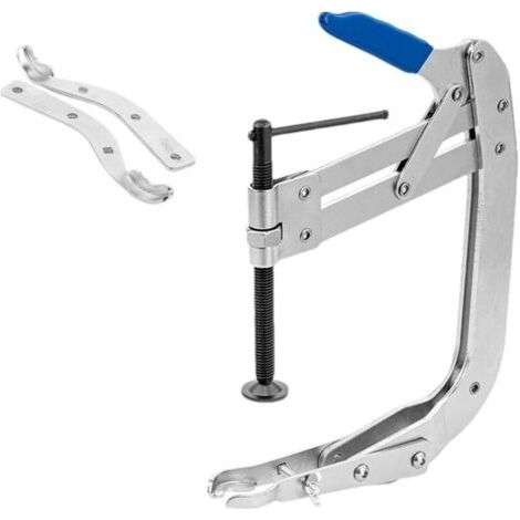 Compresseur de ressorts de soupapes de moteur automobile, outil de compression de ressorts de soupapes de moteur automobile en acier au carbone, outil d'extraction de ressorts pour la réparation de vé (1/4)