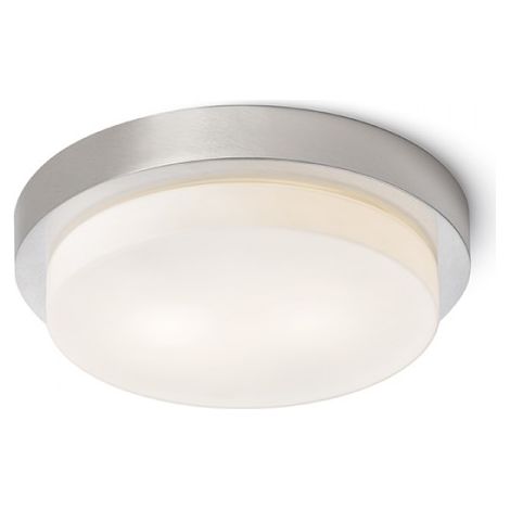 Faretto GORRA da soffitto nichel opaco 230V E14 2x40W IP44