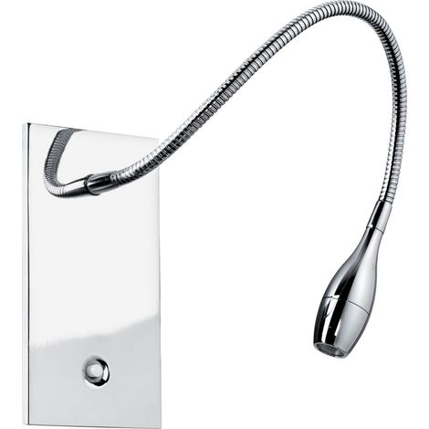 Liseuse LIZA 3 ET3 3,2W 3000K 135lm 30000h semi-encastrée chromé Made in France ARIC 51497 (1/2)