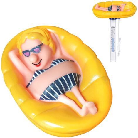 Thermomètre de piscine flottant (Les filles)