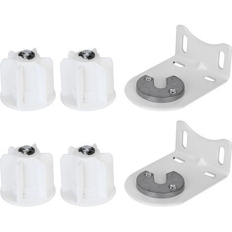 2 Pièces Support Droit Roulement pour Stores Enrouleurs, Accessoires de Levage Manuels et Électriques (1/5)