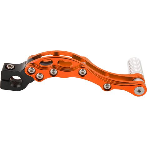 Anlasserstange aus Aluminium, universelles Zubehör für Motorräder und Roller, orange (1/5)