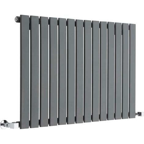 Radiateur Design Horizontal Anthracite Delta 63.5cm x 98cm x 3cm 876 Watts