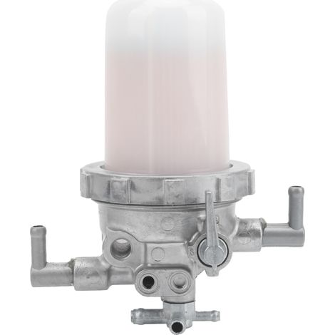 Kraftstoffwasserfilter, Kraftstofffilterbaugruppe aus Aluminiumlegierung, professioneller silberner Motorkraftstofffilter als Ersatz für PC30/35/40/45/50. (1/5)