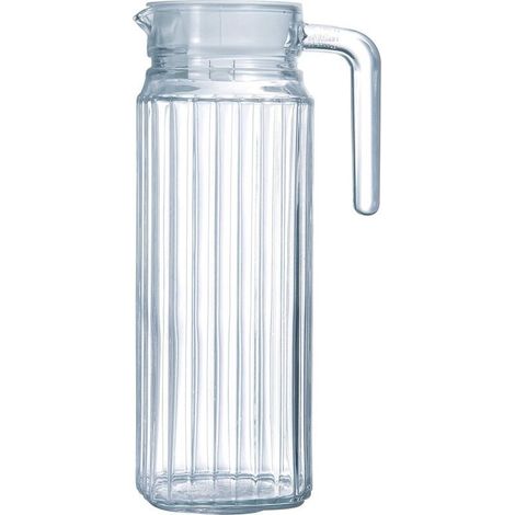 Refrigerator jug with lid 110cl, 1 jug, white (1/4)
