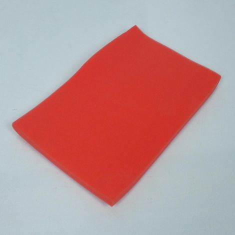 luftfilterschaumstoff rot universal zum Ausschneiden 30x20x1.5cm (1/2)