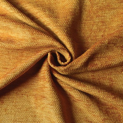 Tissu - Effet chenille Jaune 142 cm