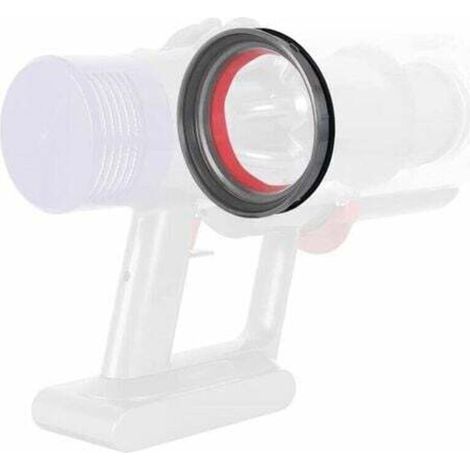 Bague d'étanchéité supérieure pour aspirateur Dyson V10 SV12Accessoire en plastique durablePerformance optimisée pour dépoussiérage (1/3)
