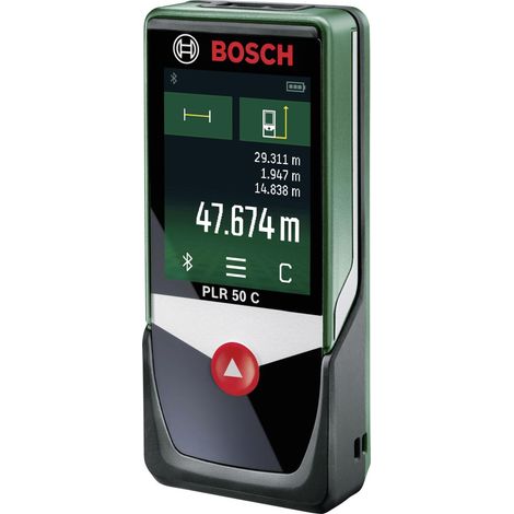 Bosch PLR 50 C Laser Entfernungsmesser Bluetooth Schwarz Grün (1/4)