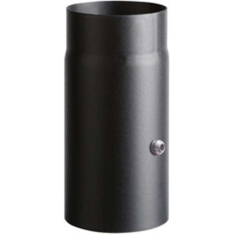 TUBO PORCELLANATO C/COMBUST D 12XH20CM NERO TOP