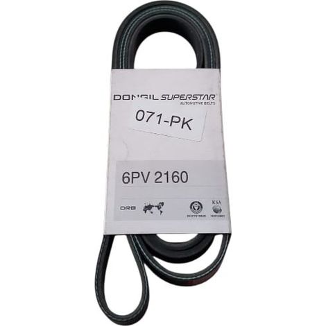 6pk2160 cinghia poly-v alternatore servizi marca dongil superstar (1/5)