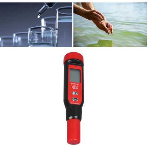 Wasserqualitätsprüfer, pH-Teststift, Boden-Säure-Basen-Konzentrationsdetektor, tragbares pH-Meter (1/5)