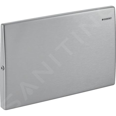 Geberit Accessoires - Plaque de fermeture Delta pour les réservoirs UP100, à visser, inox brossé 115.103.00.1 (1/3)
