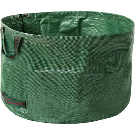 Sacs poubelle de jardin réutilisables et pliables, format standard 63 gallons (240 litres), pour pelouse, piscine et jardin. (1/5)