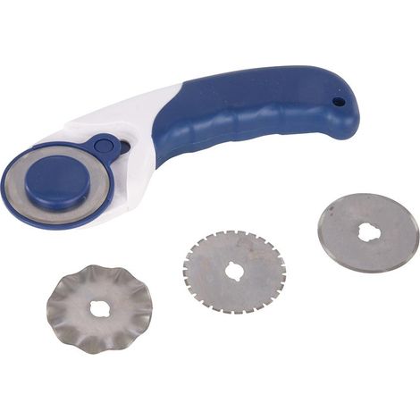 Cutter roulette de découpe D.45 mm - 184953 - Silverline (1/3)