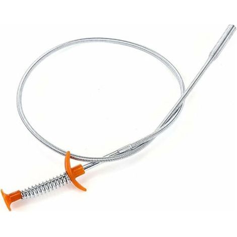 Flexible longue portée à griffes Pick Up étroit Bend Curve Pince à ressort Grip Outil de nettoyage des égouts pour cuisine/lavabo, (1/5)