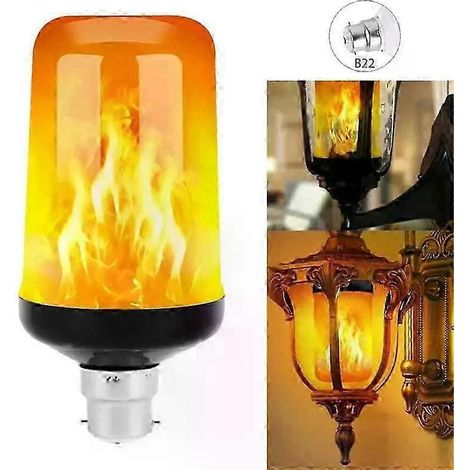 E27 lampadina a LED effetto fiamma della lampada, fuoco, effetti di luce dinamici, 6 W, Di 110-220 V, per la casa e strumenti di notte (1/5)