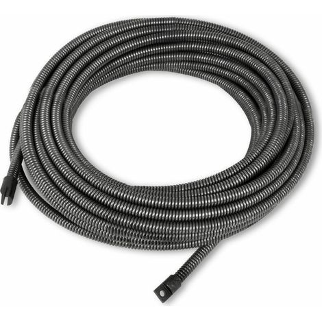Spirale 20m Ø13mm M6, pièce rechange nettoyeur de tuyaux, pour tubes 5-10cm – (1/4)