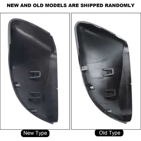 Linksseitiges Spiegelgehäuse in Hochglanzschwarz für Volkswagen Golf 6 (2009-2012). (1/5)