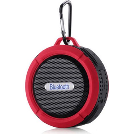 Enceinte Bluetooth étanche, enceinte de douche avec son stéréo puissant, petite enceinte portable avec clip et ventouse pour la salle de bain, la plage, le kayak, le vélo, les enfants (1/5)