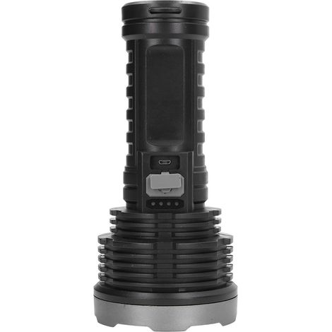 Lampe torche portable rechargeable USB, étanche, idéale pour le camping, la randonnée et les pique-niques. (1/5)