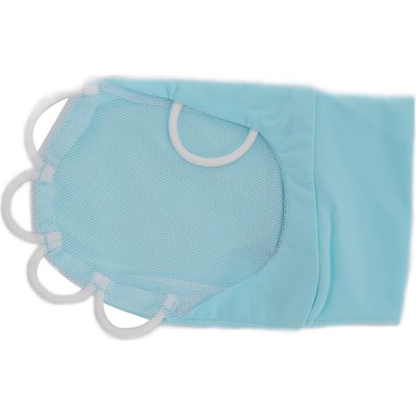 Gants demi-doigts respirants en soie glacée avec protection UV pour hommes et femmes, taille M droite (1/5)