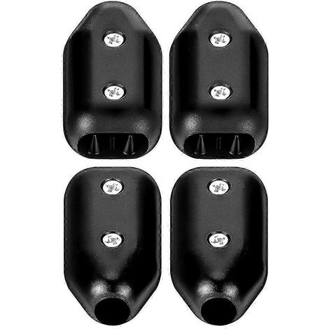 Lot de 4 serre-cordes réutilisables, connecteurs de corde 3/8 pouce, adaptés aux cordes en nylon ou tressées de 7 à 8 mm. (1/4)