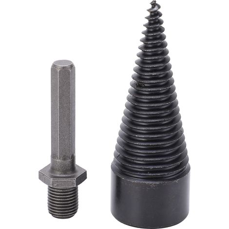 Foret à bois 32mm avec embout hexagonale pour marteau électrique, outil de perçage et vissage en acier rapide. (1/5)