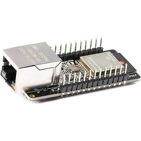 Module Ethernet compatible Bluetooth WT32-ETH01 Passerelle réseau combinée WiFi intégré, module sans fil de transit (1/5)