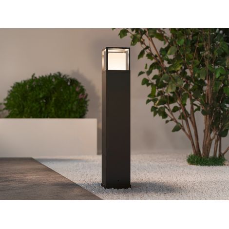 LED Wegeleuchte WITHAM in Anthrazit, Lichttemperatur einstellbar, Höhe 80cm (1/5)