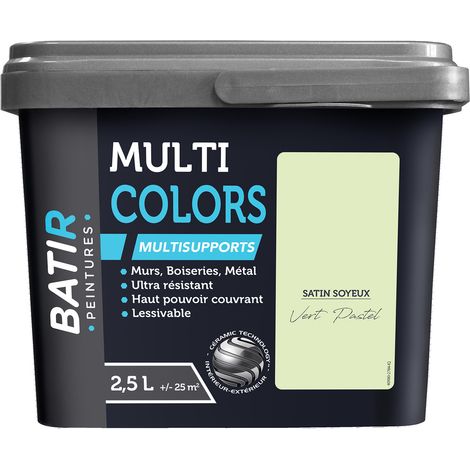 Batir Mehrfarbenfarben Mehrzweck-Satinlack 2,5l - Batir